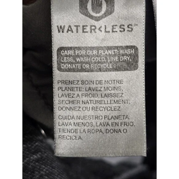 Levi’s Premium Ribcage Straight Ankle Jeans Washed Black Gray Button Fly - Sz 30 - Picture 10 of 15